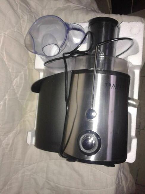 nowa sokowirówka TRANSA Simply Fresh moc 1200W