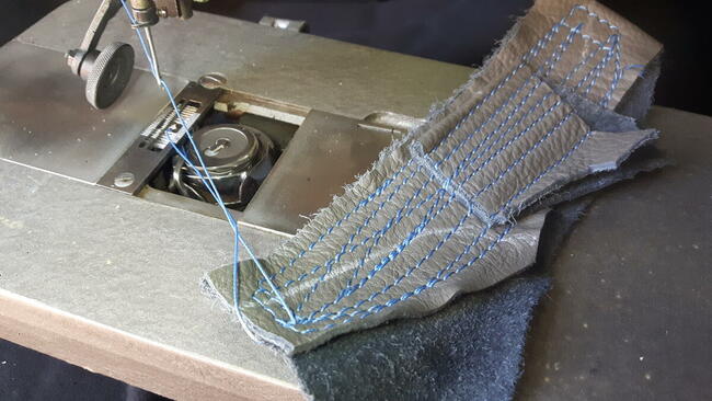 FILM! PRZENOŚNA!! maszyna do szycia kaletnicza tapicerska