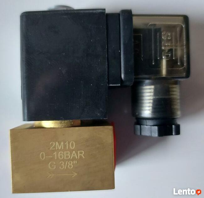 Nowy elektrozawór NBR 3/8, cewka 230V NC