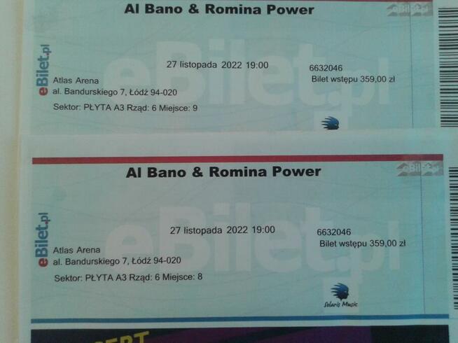 bilety na koncert Al Bano& Rominy Power