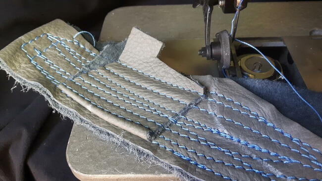 FILM! PRZENOŚNA!! maszyna do szycia kaletnicza tapicerska