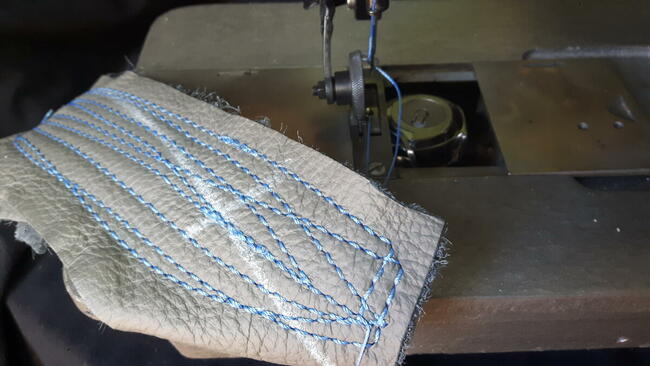 FILM! PRZENOŚNA!! maszyna do szycia kaletnicza tapicerska