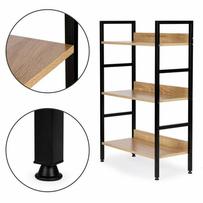 Regał Drewniany - 3 półki