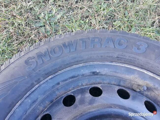 opona zimowa z felgą stalową