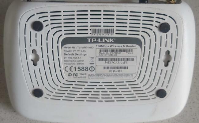 Router TP Link TL-WR741ND