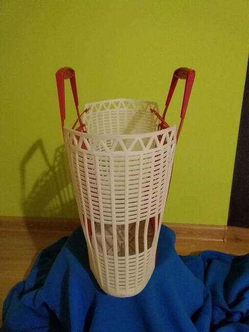 Sprzedam biało-czerwoną torbę PRL na zakupy