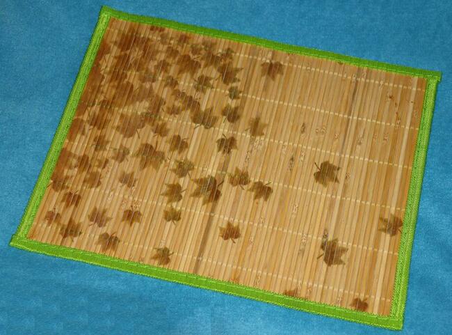 Mata bambusowa podkładka stołowa bambusowa