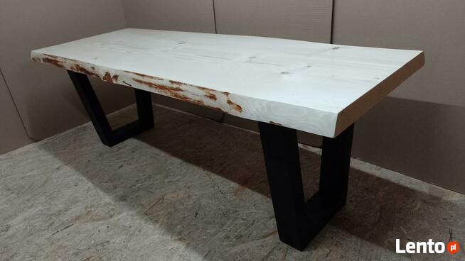 stolik kawowy 150cm drewna stół ława drewniana loft D01