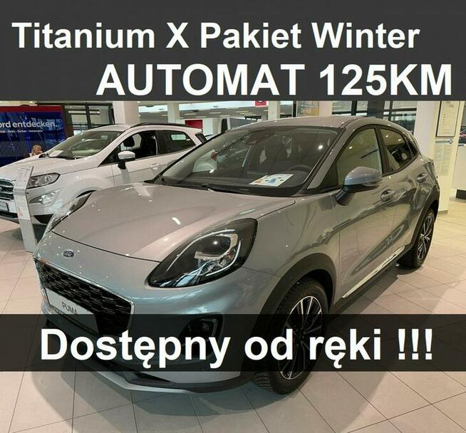 Ford Puma Titanium  X 1,0 Hybrid 125KM Pakiet Winter Dostępny od ręki 1344zł