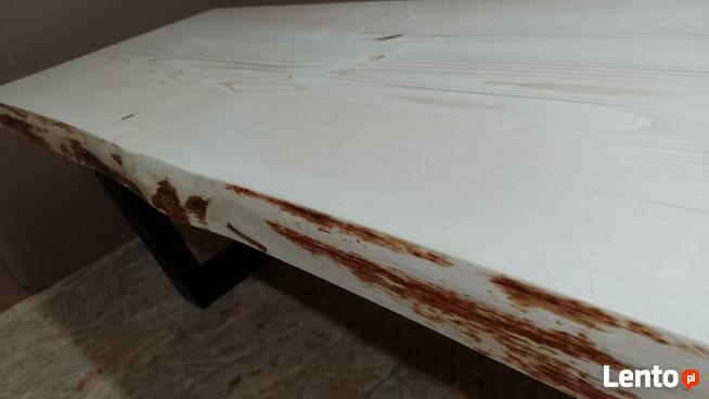 stolik kawowy 150cm drewna stół ława drewniana loft D01