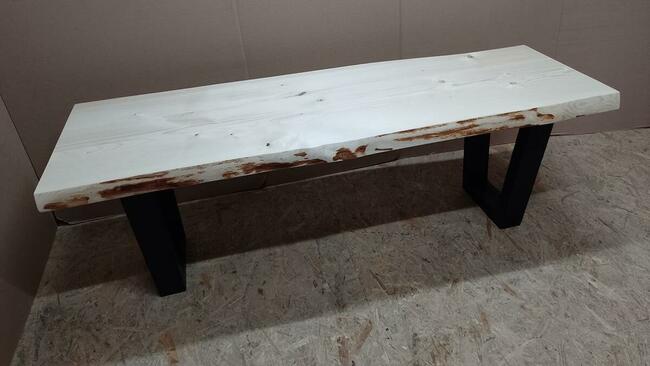 stolik kawowy 150cm drewna stół ława drewniana loft D01