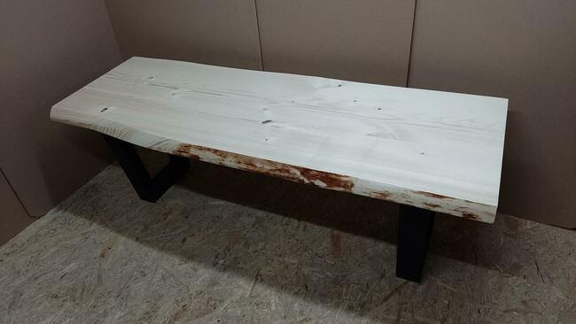 stolik kawowy 150cm drewna stół ława drewniana loft D01