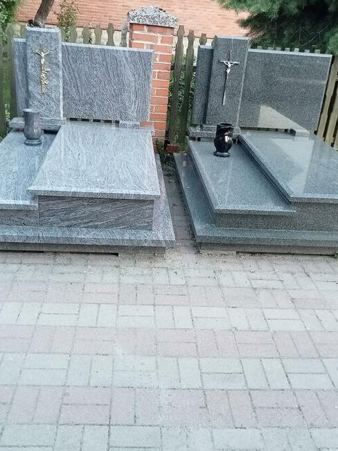 Nagrobki schody parapety