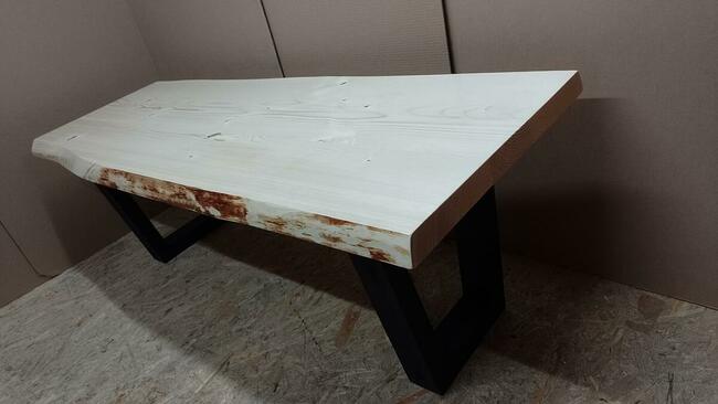 stolik kawowy 150cm drewna stół ława drewniana loft D01