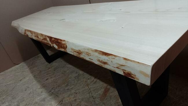 stolik kawowy 150cm drewna stół ława drewniana loft D01