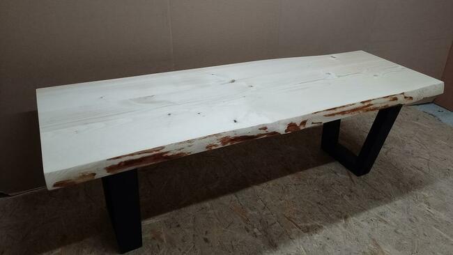 stolik kawowy 150cm drewna stół ława drewniana loft D01