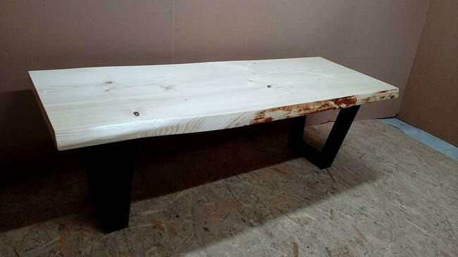 stolik kawowy 150cm drewna stół ława drewniana loft D01