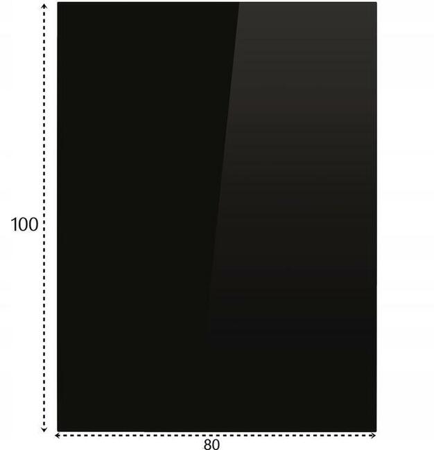 SZYBA SZKŁO PODSTAWA HARTOWANA POD KOMINEK 100X80