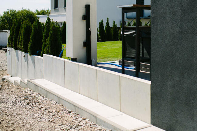 Ściana, ściany oporowe, mur, mury oporowe, elka, Typ L