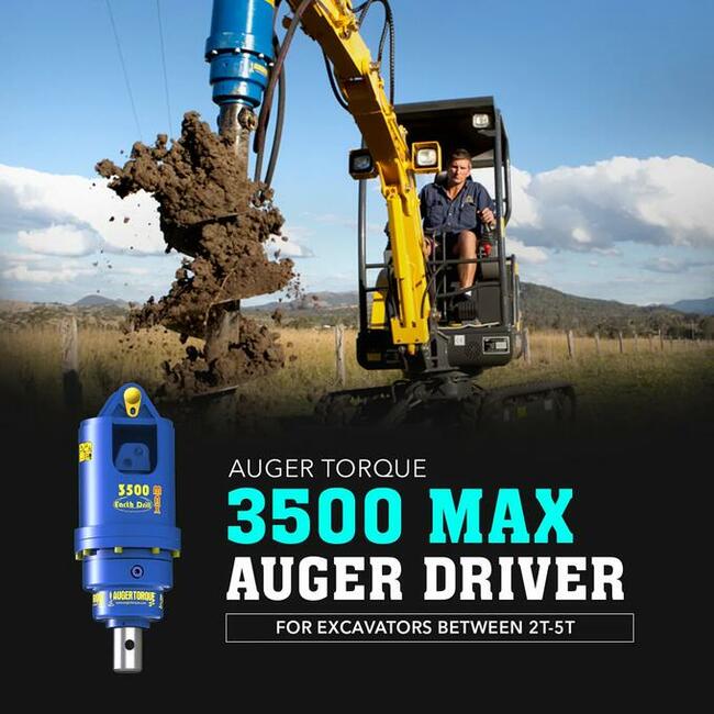 Wiertnica hydrauliczna Auger Torque - 3500MAX