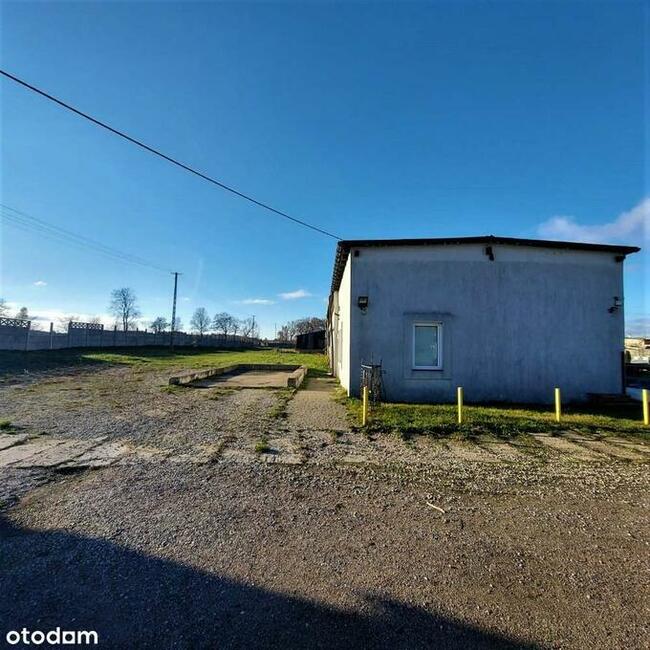 Hala produkcyjna w okolicy Ełku