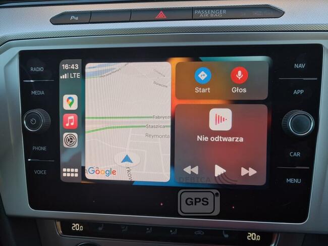 Android Auto Car Play App Volkswagen VW MIB2 Skoda Seat Mapy