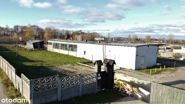 Hala produkcyjna w okolicy Ełku