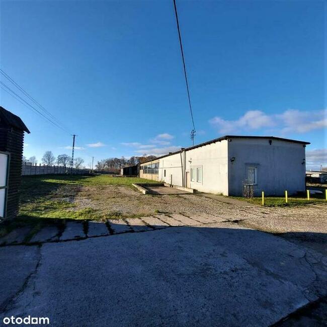 Hala produkcyjna w okolicy Ełku