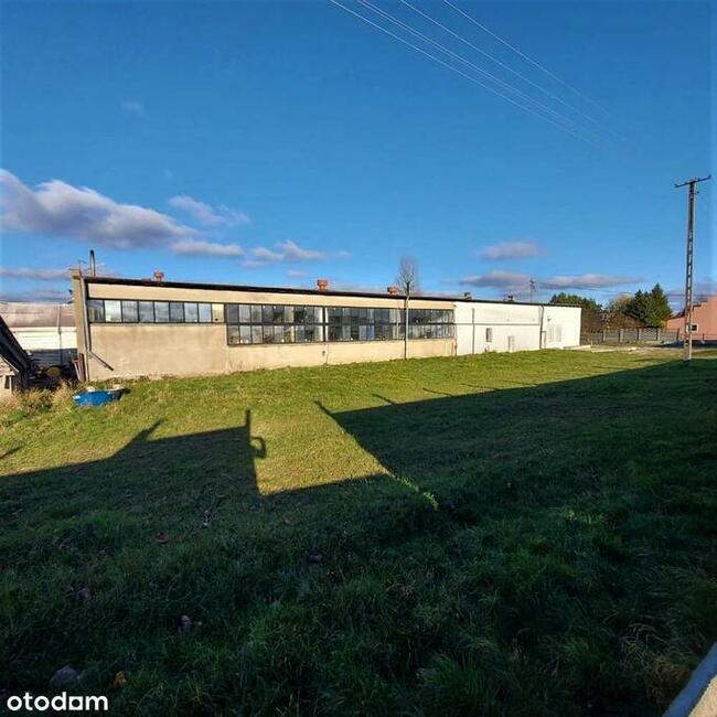 Hala produkcyjna w okolicy Ełku