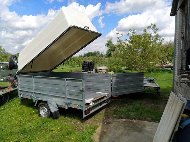 Przyczepa bpw kontener izoterma box 750 kg