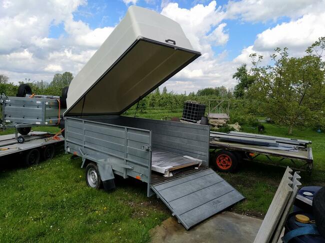 Przyczepa bpw kontener izoterma box 750 kg
