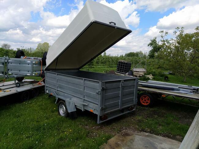 Przyczepa bpw kontener izoterma box 750 kg