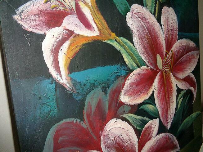 Obraz malowany na płótnie