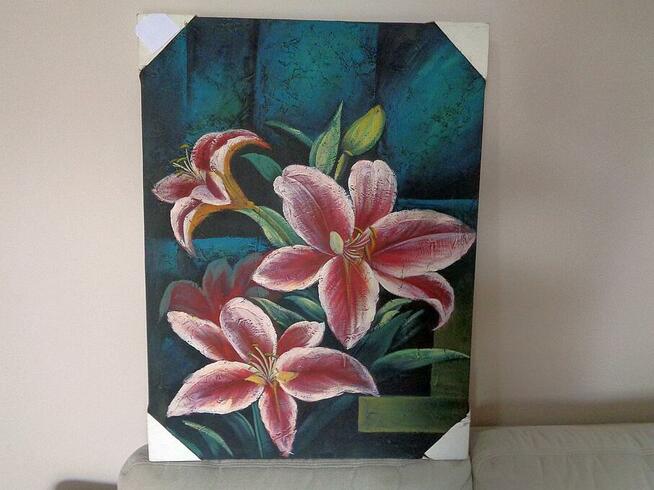 Obraz malowany na płótnie