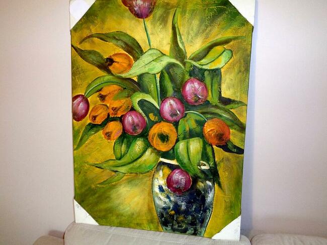 Obraz malowany na płótnie