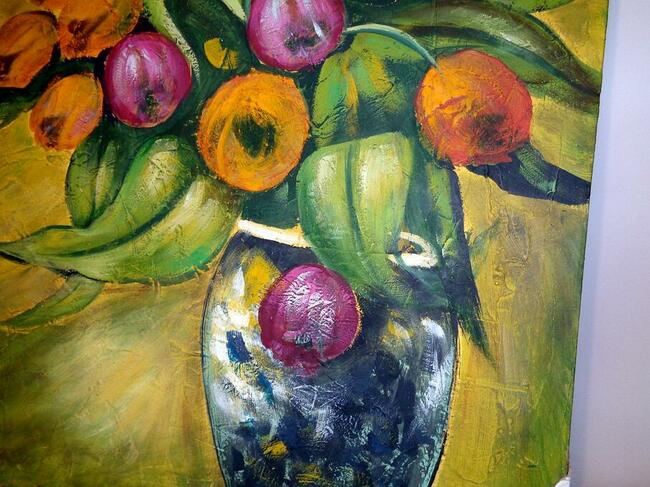 Obraz malowany na płótnie