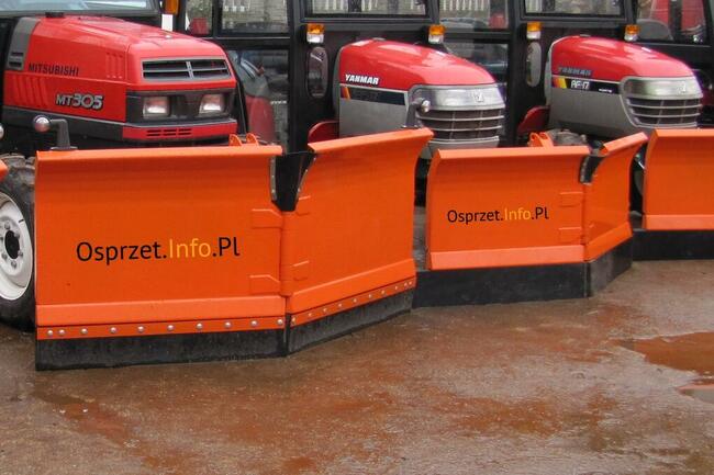 Pług do śniegu strzałkowy 150 cm do ciągnika Kubota Yanmar