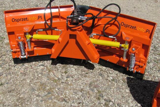 Pług do śniegu strzałkowy 150 cm do ciągnika Kubota Yanmar