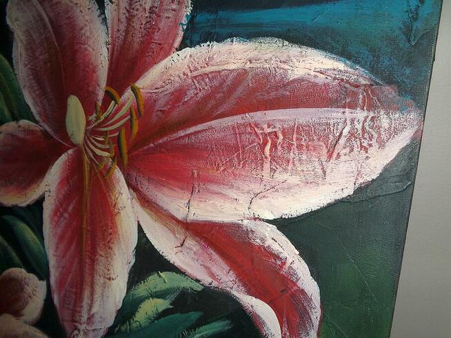 Obraz malowany na płótnie