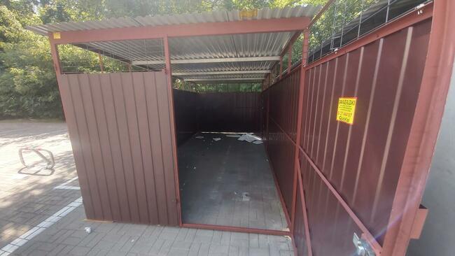 Wiata Śmietnikowa Przewiewna Wiata Rowerowa Magazynek 3x2