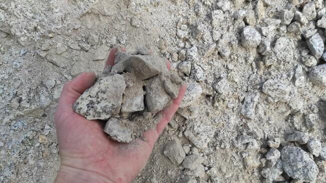 Kliniec granitowy 0-31mm. Na utwardzenie, mieszanka do dziur