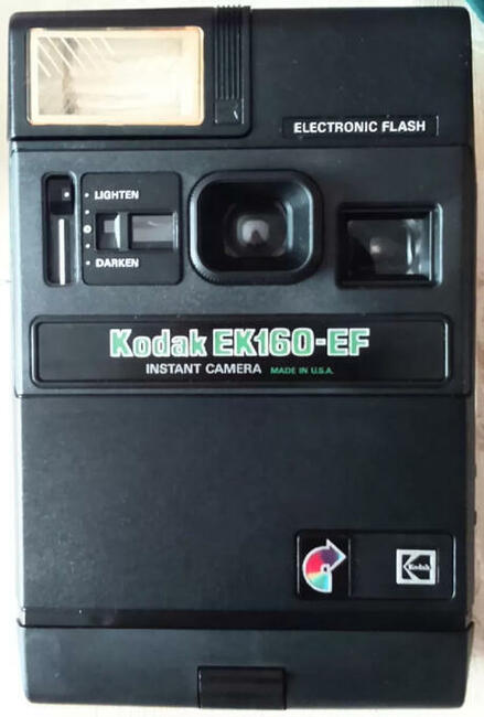 Oryginalny Aparat Fotograficzny Kodak Eastman, EK160-EF, USA