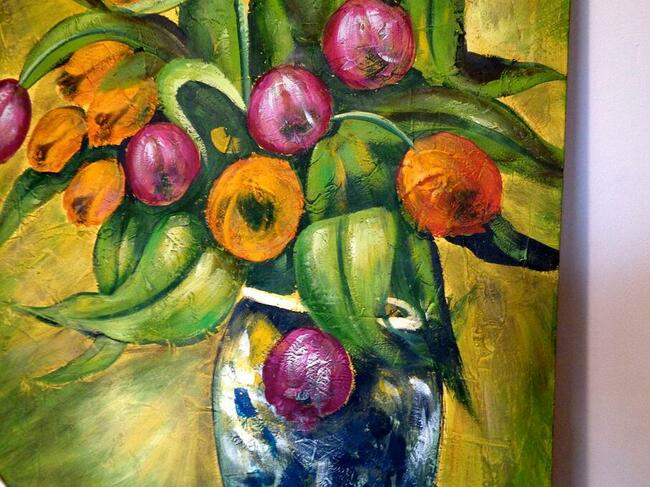 Obraz malowany na płótnie