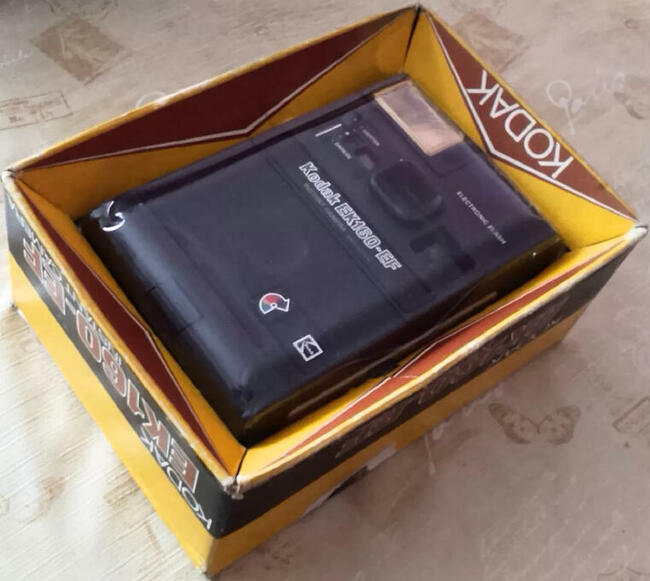 Oryginalny Aparat Fotograficzny Kodak Eastman, EK160-EF, USA