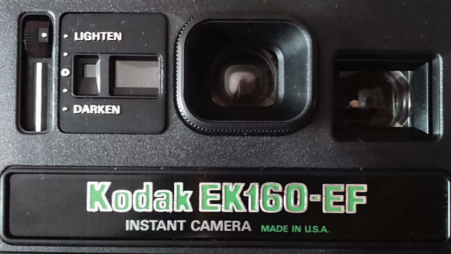 Oryginalny Aparat Fotograficzny Kodak Eastman, EK160-EF, USA