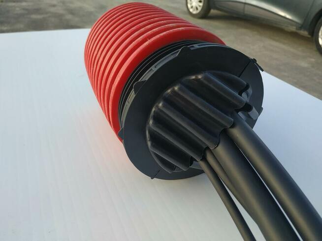 Dławica czopowa, gniazdowy wkład uszczelniający do rur 140mm