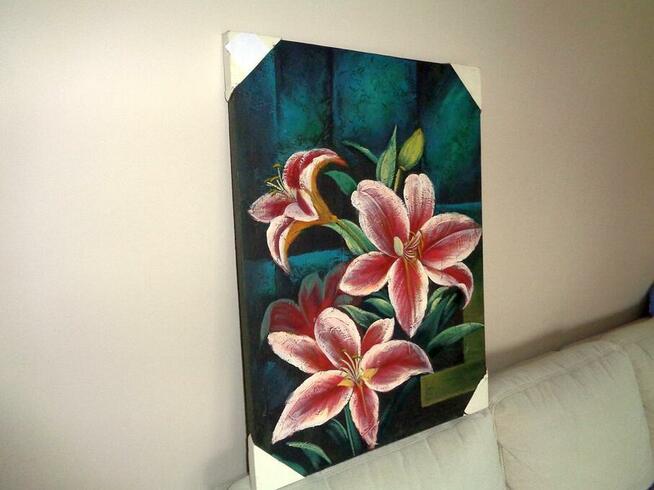 Obraz malowany na płótnie