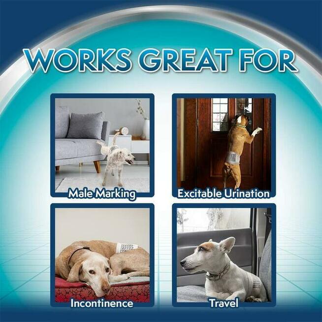 JEDNORAZOWE PIELUCHY DLA SUCZKI M 11-23kg 38-58cm