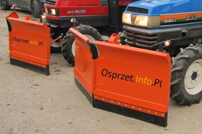 Pług do śniegu strzałkowy 150 cm do ciągnika Kubota Yanmar