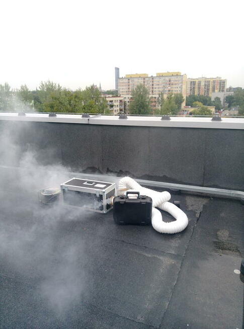 Lokalizacja źródeł nieprzyjemnych zapachów odorów zadymianie